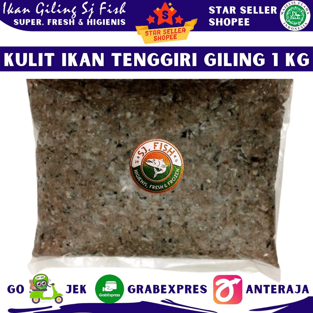 

Kulit Ikan Tenggiri Giling