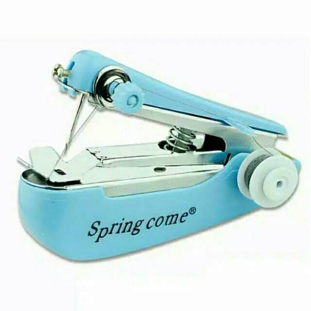 Mesin Jahit Tangan Mini portable / Spring Come Jahit model staples