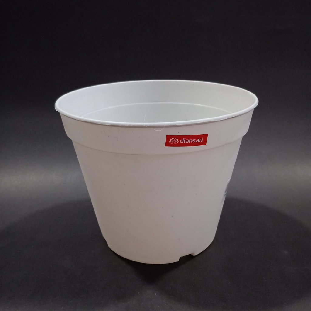 POT BUNGA 1750 / POT BUNGA PUTIH / POT BUNGA VANDA 1750 / POT BUNGA PLASTIK PUTIH