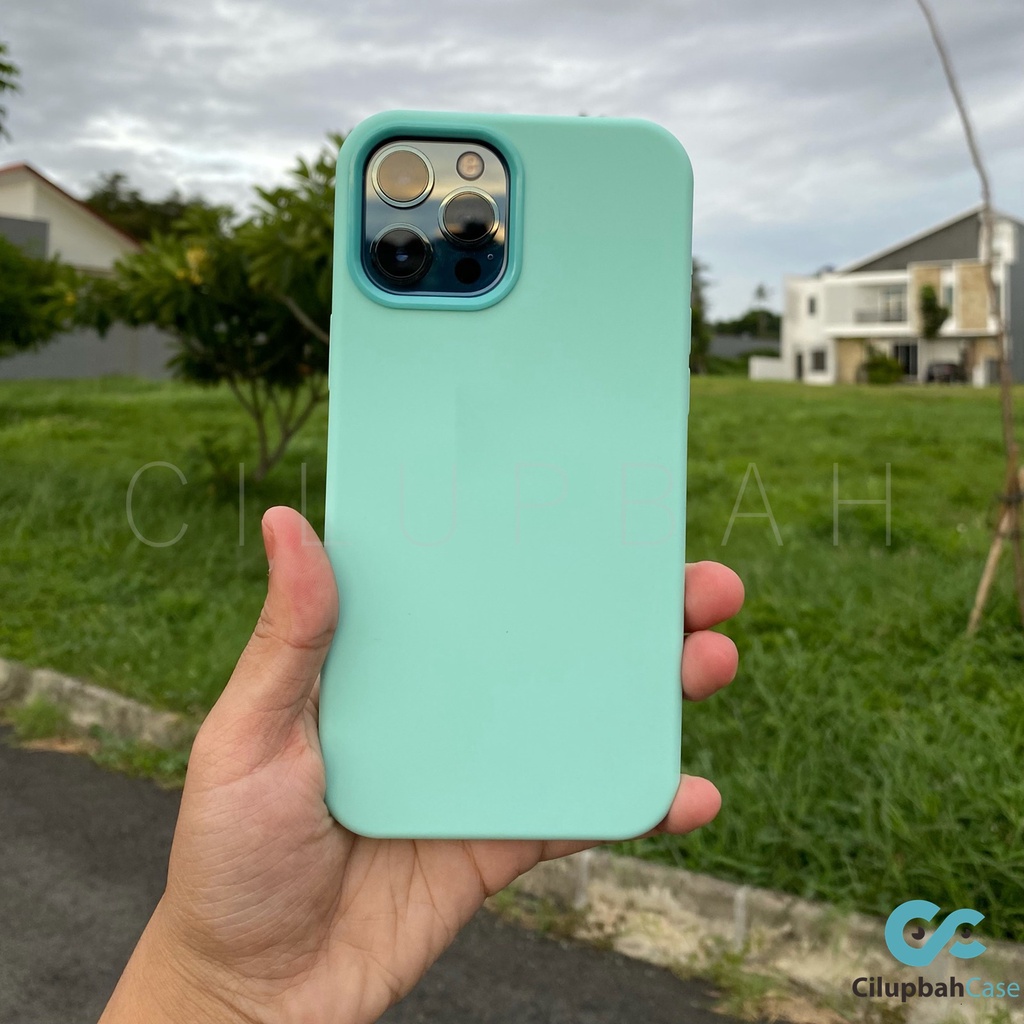 Premium Full Cover Softcase (3) for iPhone 6 7 8 6+ 7+ 8+ SE X XS XR 11 12 13 Mini Pro Max-Minty