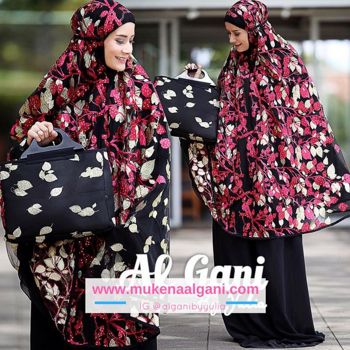 DISKON MUKENA CANTIK MEWAH HANTARAN NIKAH AL GANI AMIRAH MURAH