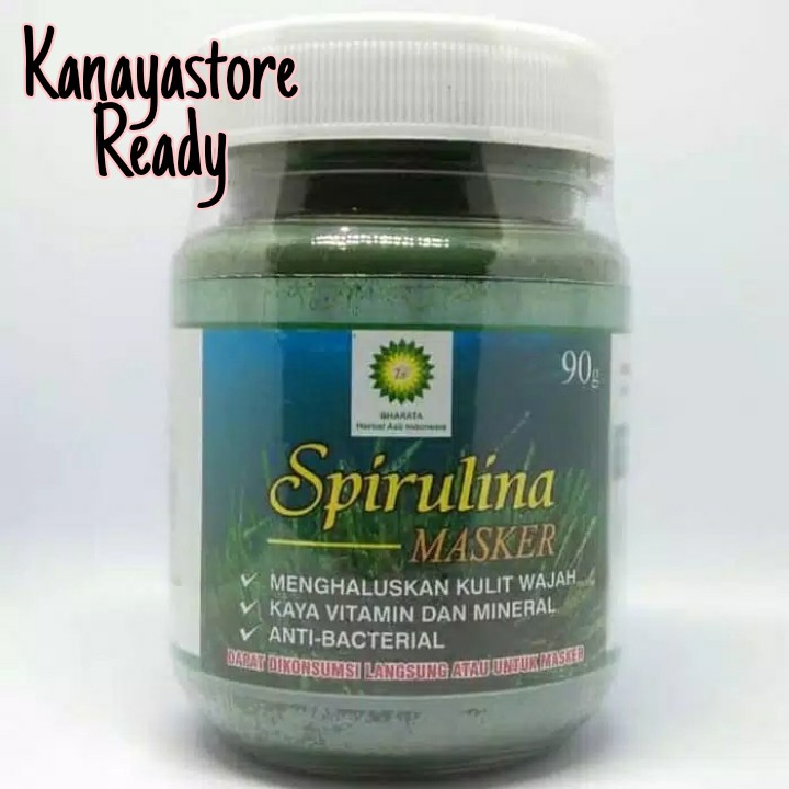 Masker Spirulina Bharata Asli Original Masker spirulina Bharata