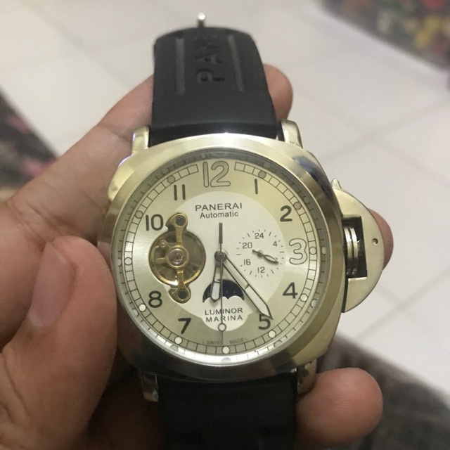 panerai luminor marina jam tangan automatic