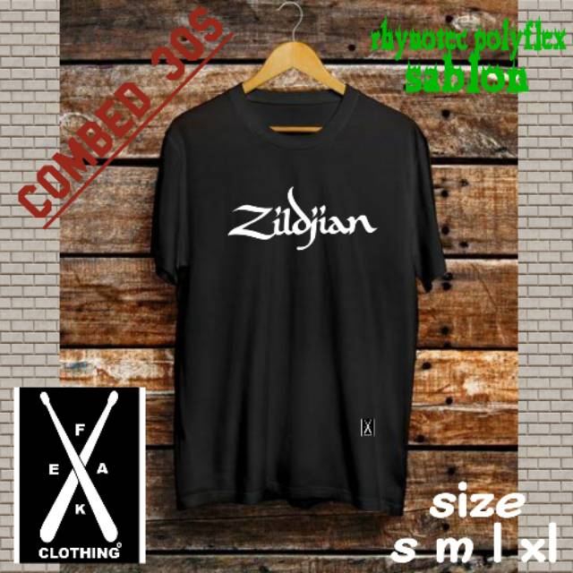 KAOS DISTRO ZILDJIAN CYMBAL