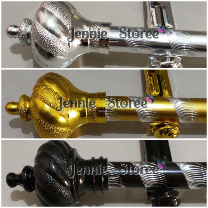 Besi Gorden / Batang Gorden / Tiang Gorden / Motif Uril /Pipa Gorden