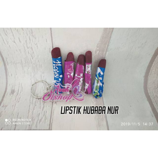 Lipstik hubaba nur, lipstik tarim original, importer tarim
