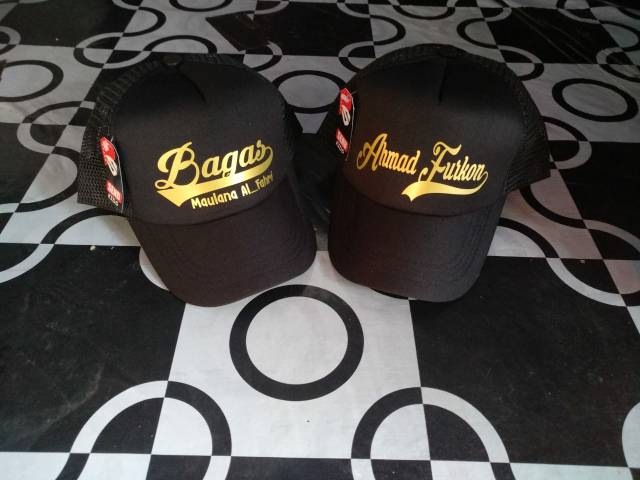 Topi untuk anak anak custom Foto