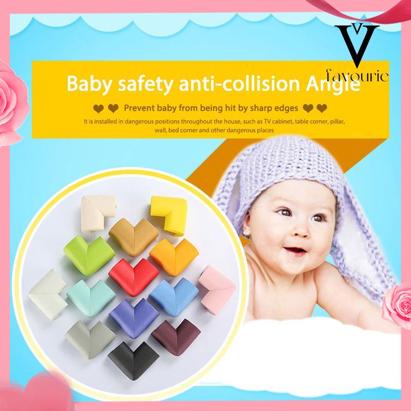 [COD]Meja Silicone Corner Protector Sticker Corner Guard Baby Safe Silicone Cushion Protector Table-FA