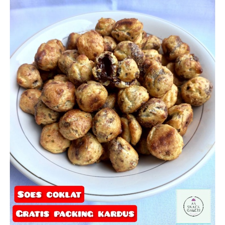 

KUE ENAK -SOES COKLAT-KUR KERING