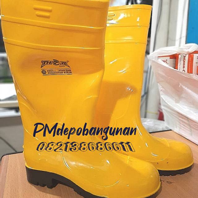 Sepatu Safety Boots STEEL TOE CAP (Thor)