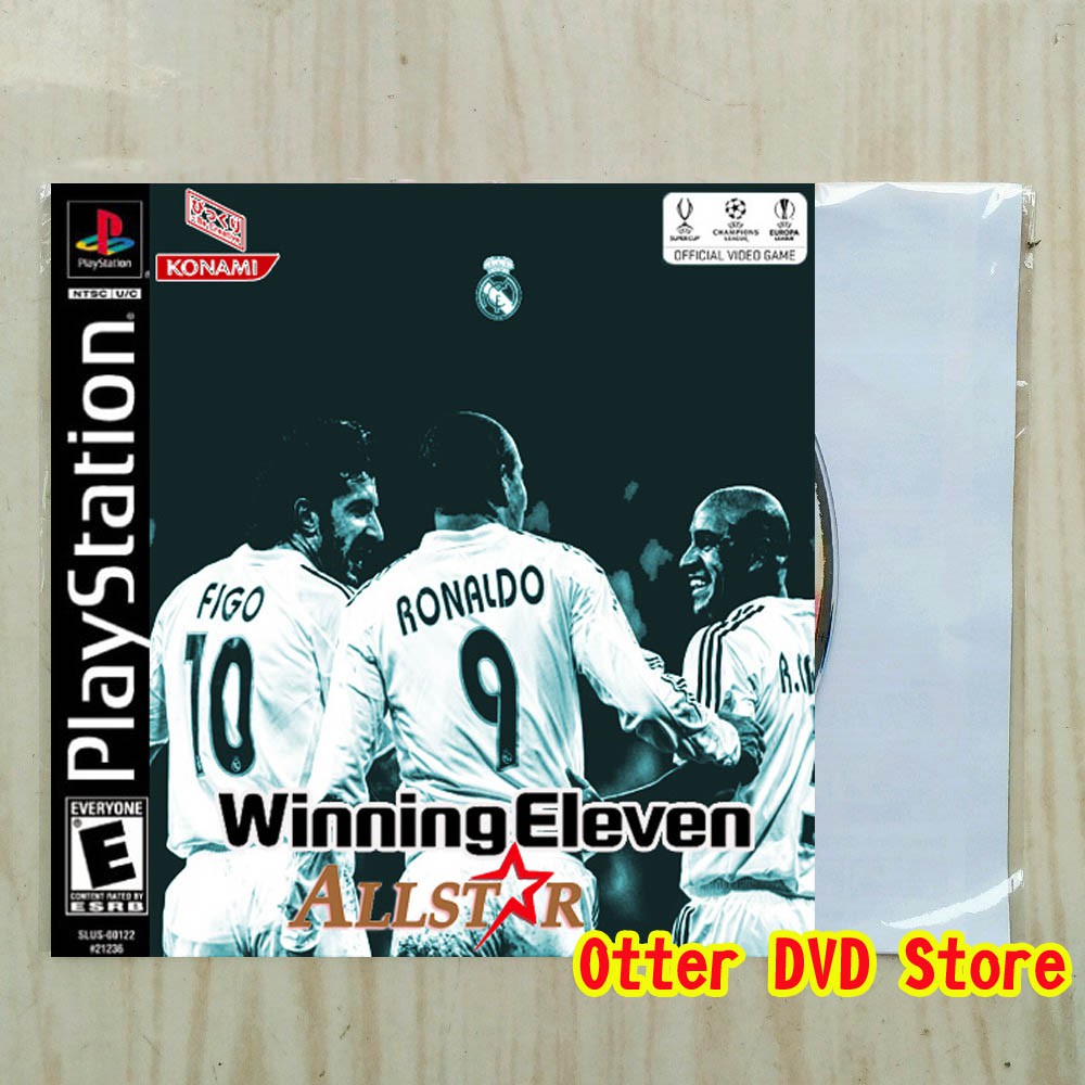 Kaset CD Game Ps1 Ps 1 Winning Eleven Allstars