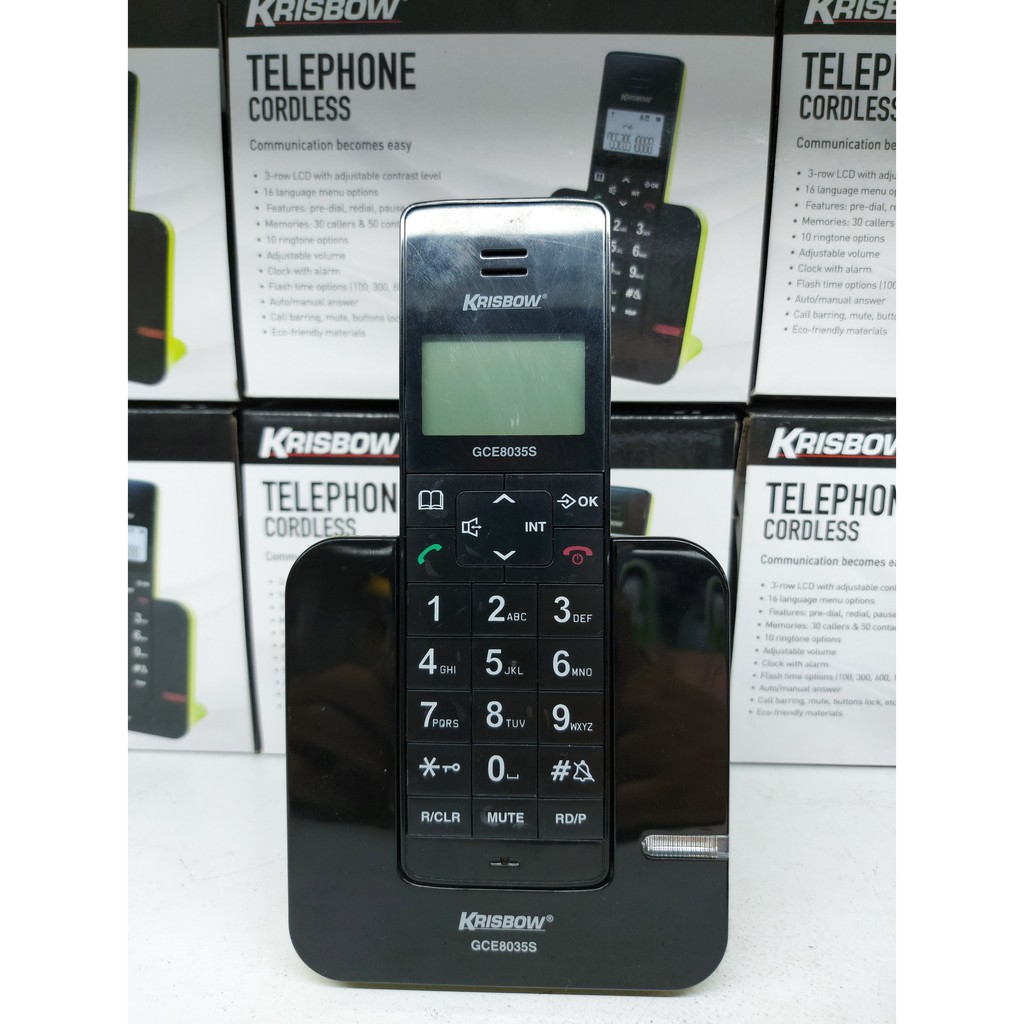 TELEPON WIRELESS  803 / TELEPON TANPA KABEL / CORDLESS PHONE