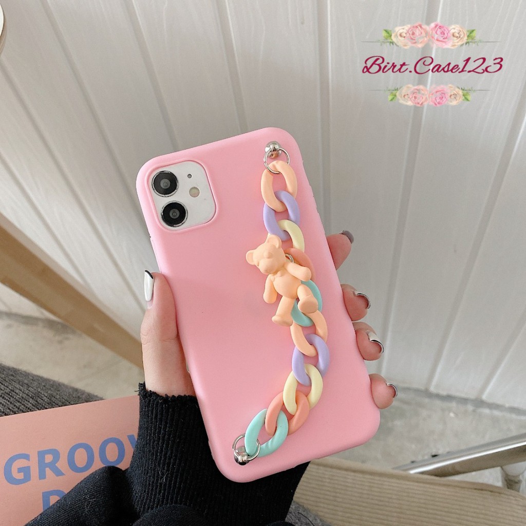 Case Softcase Candy Gelang Rantai Oppo F5 F9 A7 A5s A12 F11 Pro A5 A33 A9 2020 BC2276