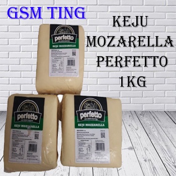 

Keju Mozarella Perfetto 1kg Packing Pabrik