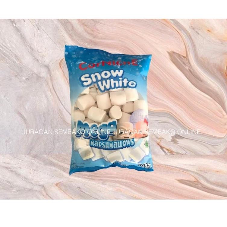

[KODE MQG0R] CORNICHE Marshmallow Mega Snow White 300 g HALAL BESAR / CORNICHE MARSHMALLOW BESAR
