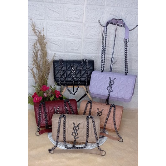 Tas Selempang wanita ysl,  tas selempang kekinian