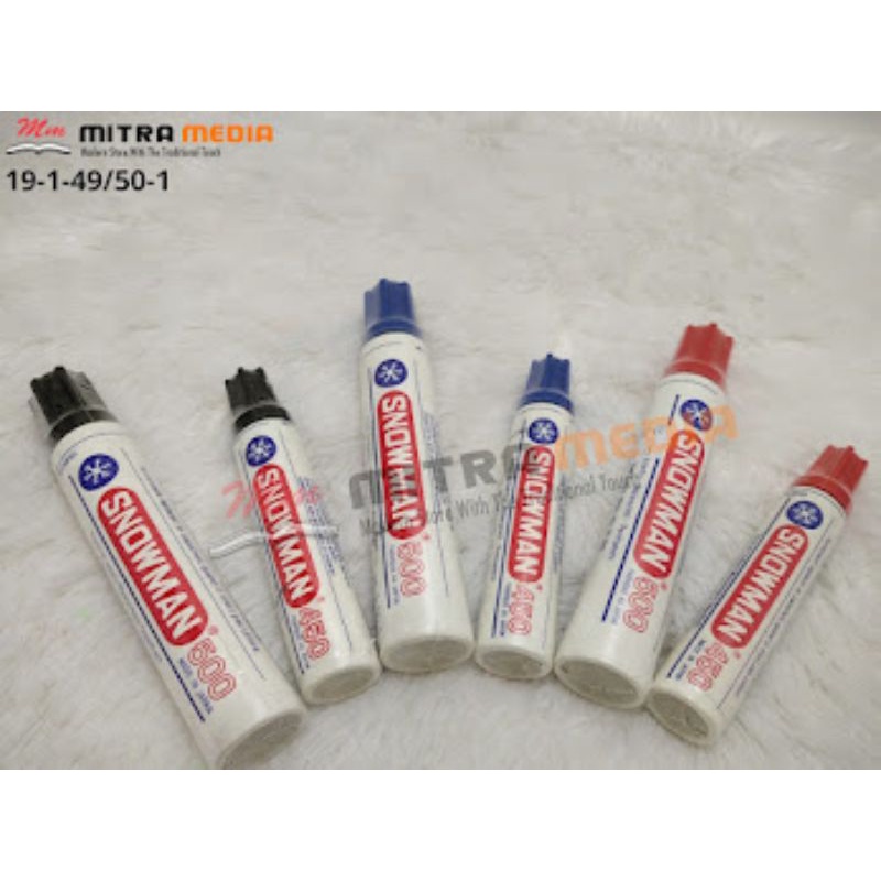 

Spidol Snowman Permanent Marker 450/500