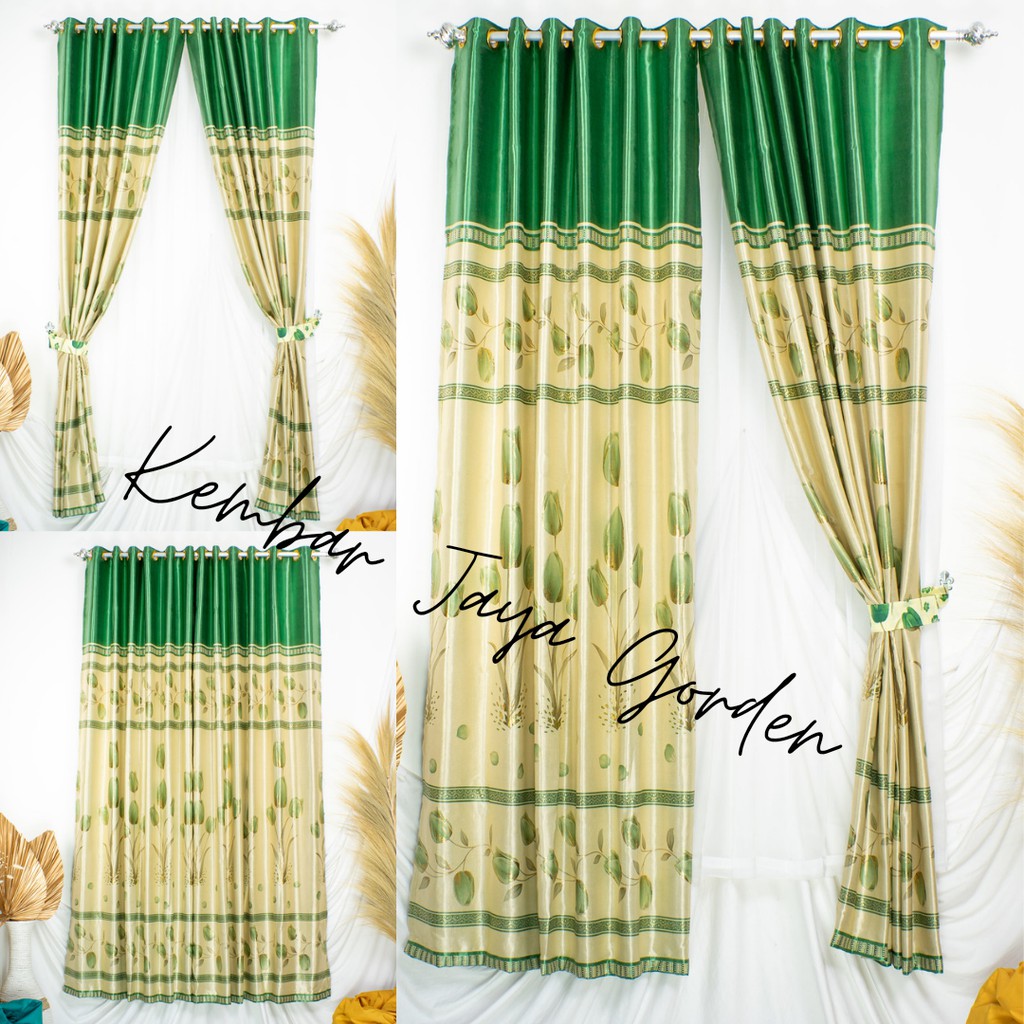 Gorden Pintu Motif Bunga, Gorden Pintu dan Jendela Murah, Gorden Pintu dan Jendela Bunga, Gorden Pin