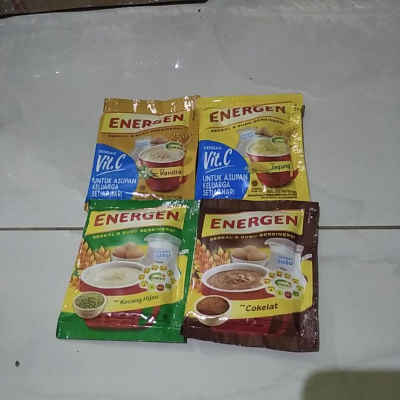 

ENERGEN Sereal & Susu Bersinergi 30 gr x 10 pcs