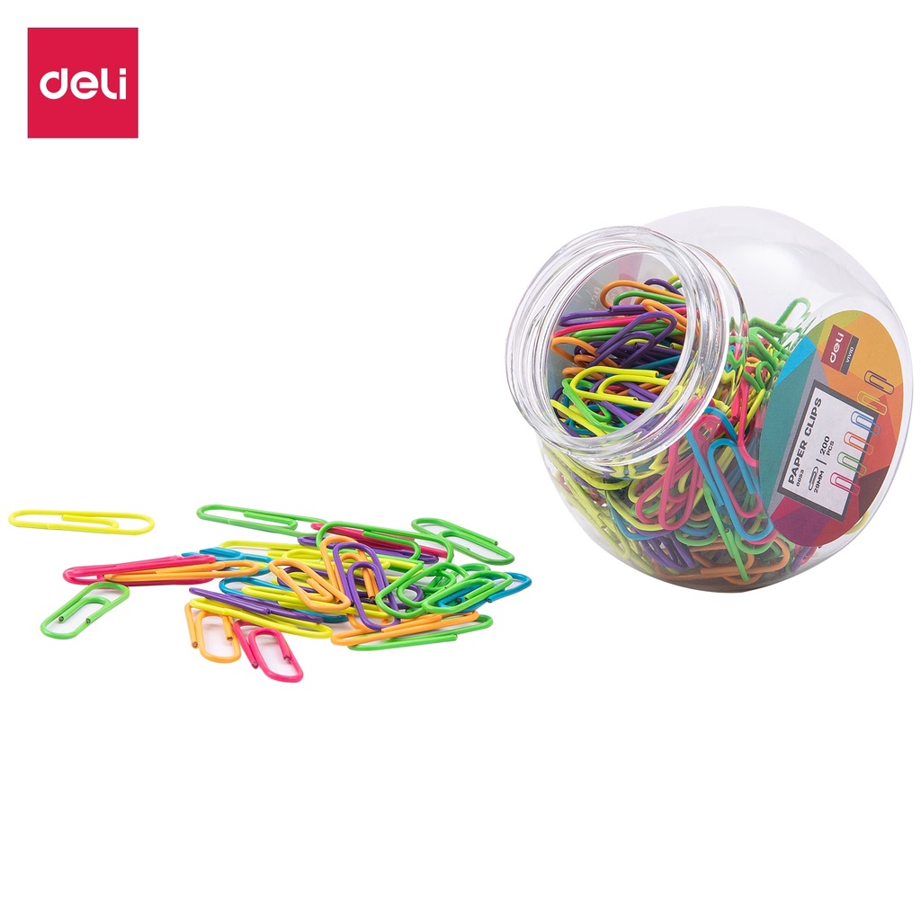 

DELI PAPER CLIP ( ASSORTED ) 0053