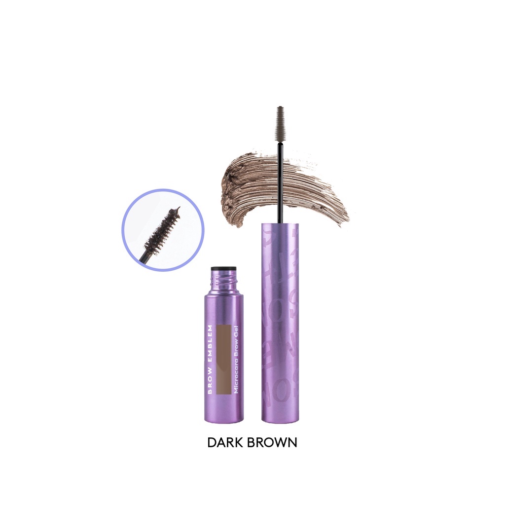 SOMETHINC BROW EMBLEM Microcara Brow Gel Waterproof Mascara Alis Make Up