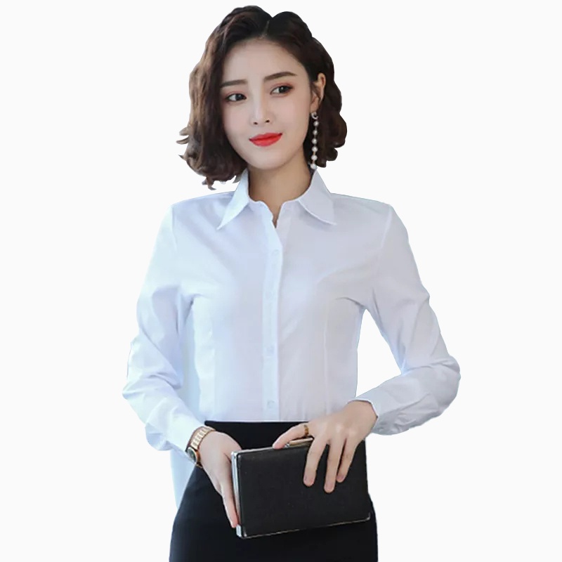 Kemeja lengan panjang wanita Gaya Korea model terbaru - XSHOP Zelene LS