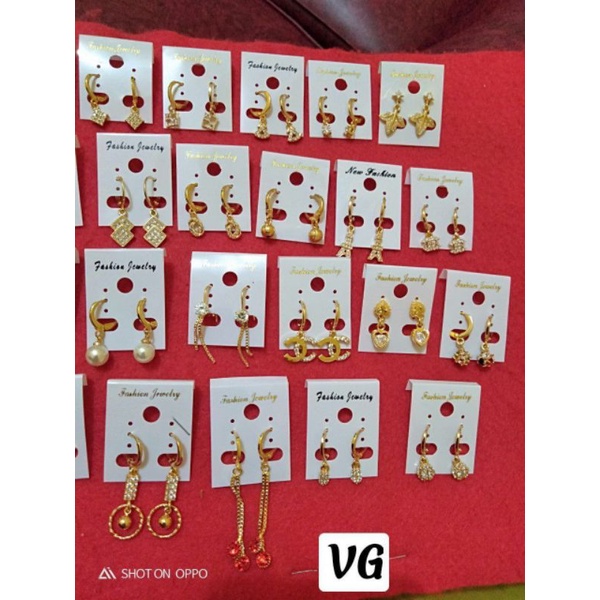 Anting yaxiya motif random tdk bisa pilih model harga sale diskon termurah