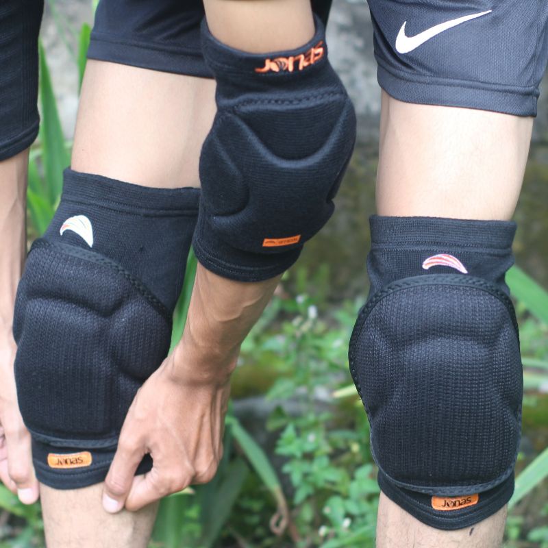 Kneepad Futsal jonas Elite X1 Knepad Kniped Elbow pad pro deker lutut kiper Futsal Hitam original