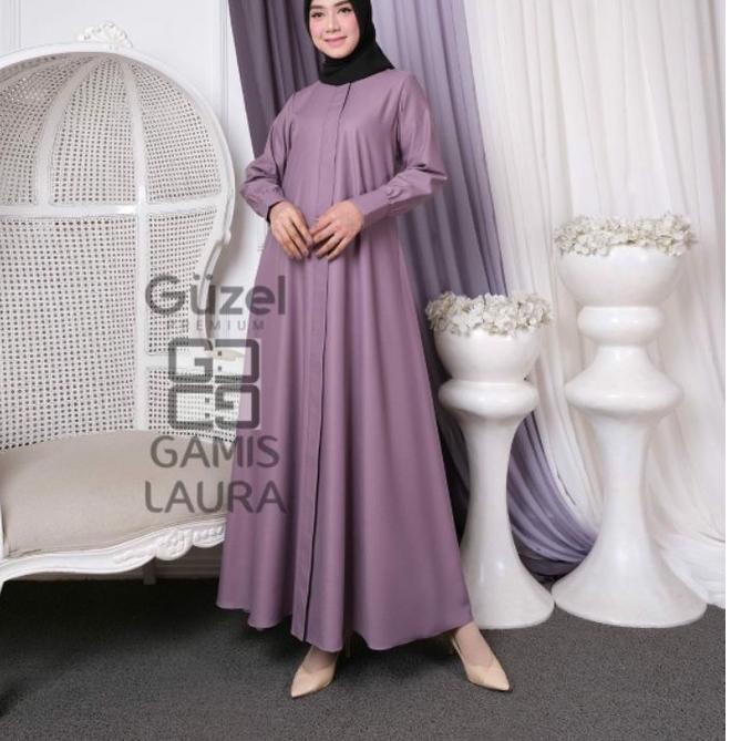 Barang Pilihan.. Gamis Guzel Premium Original / Gamis Polos / Gamis Toyobo / Gamis remaja / Gamis de