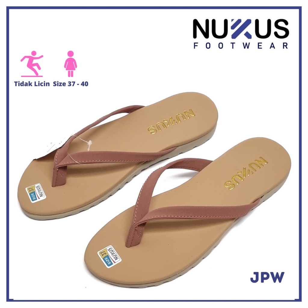 Nukus Sandal Japit Cewek Salem - JPW