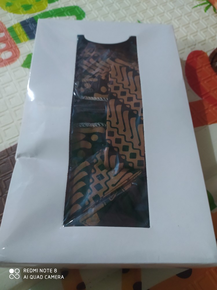 Atasan Dress Batik Wanita Sogan Seno Dsc04943