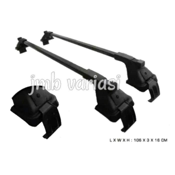 Cross Bar / Bagasi Atas / Roof Rack / cross bar sport rack kaki rak jepit body montana brio