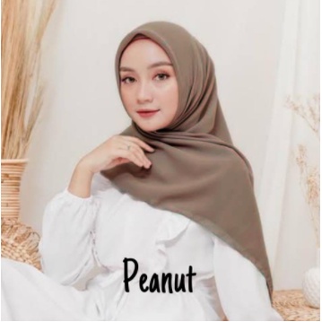 [ COD ] Bella Square Warna  Random Hijab Segiempat polos