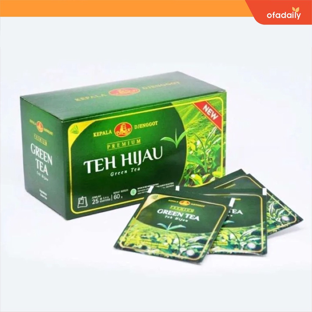 

TEH HIJAU KEPALA DJENGGOT PREMIUM Premium Green Tea Teh Diet