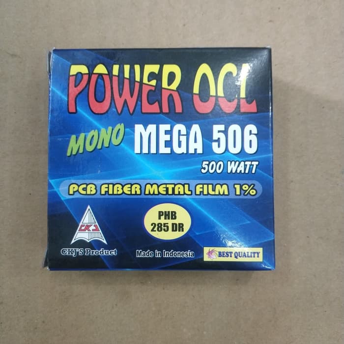 Power OCL mono mega 506 / kit driver modul power mono 500 watt phb 285