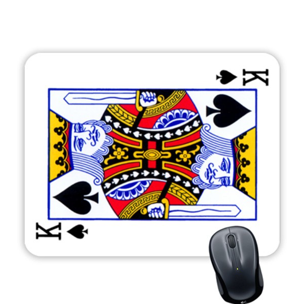 Kartu Remi King Mouse Pad Alas Mouse Custom