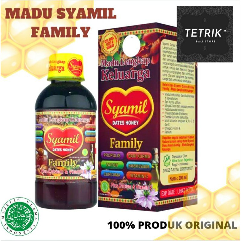 

Madu Asli Syamil Family Madu Syamil Dewasa Original