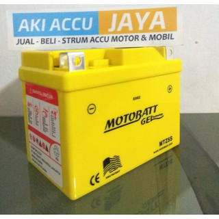 Jual Aki Motobatt Gel MTZ5S Motor Yamaha Fino Xeon X-Ride Mio Soul GT
