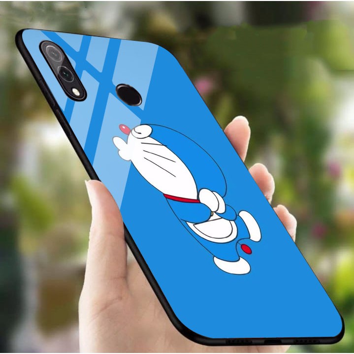 [K26] Soft Case Glass Karakter For Oppo/Vivo/Xiaomi/Samsung/Iphone/Realme