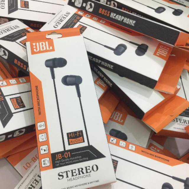 Headset JB-01 - JB-02 &amp; JB02 Magnet - JB-03 Headset Sport/Heansfree JB Series Mega Bass