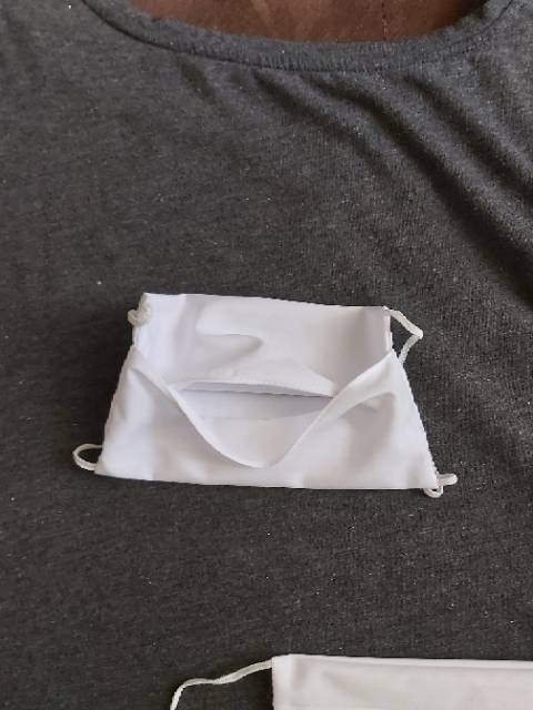 Masker Kain 3 Ply / Masker Kain Katun 3 Ply Bisa Diisi Tisu