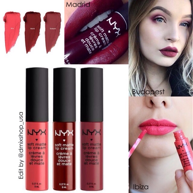 NYX Soft Matte Lip Cream Set