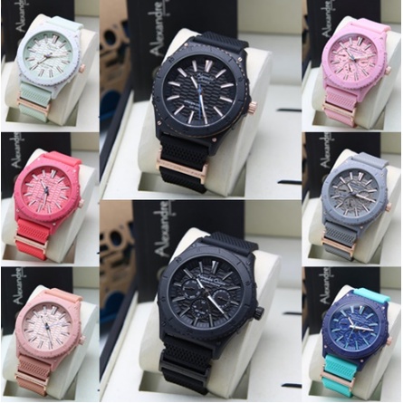 Jam Tangan Pria dan Wanita Original Alexandre Christie AC6584/ac6584/Ac6584/6584