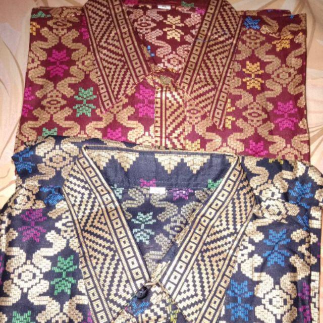 Sarimbit Couple Batik Rok N Blus Wanita Takashimaya Prodo Maroon