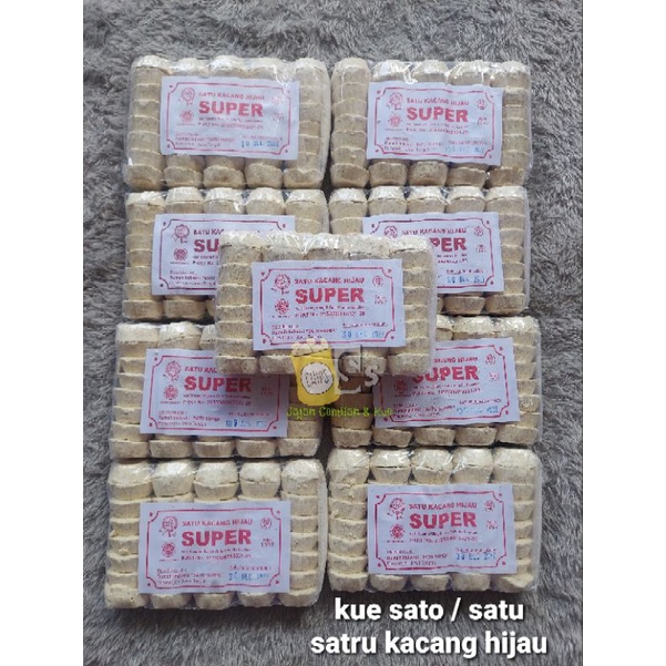 

Kue Satru / Kue Satu / Kue Koyah Kacang Hijau isi 40pcs