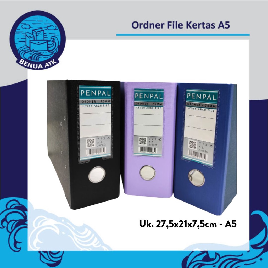 

Ordner / Lever Arch File Kertas A5 Penpal PL-773