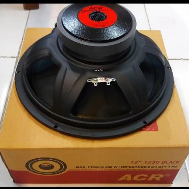 Speaker 12 Inch Acr 1230 Black 2 Pic Shopee Indonesia