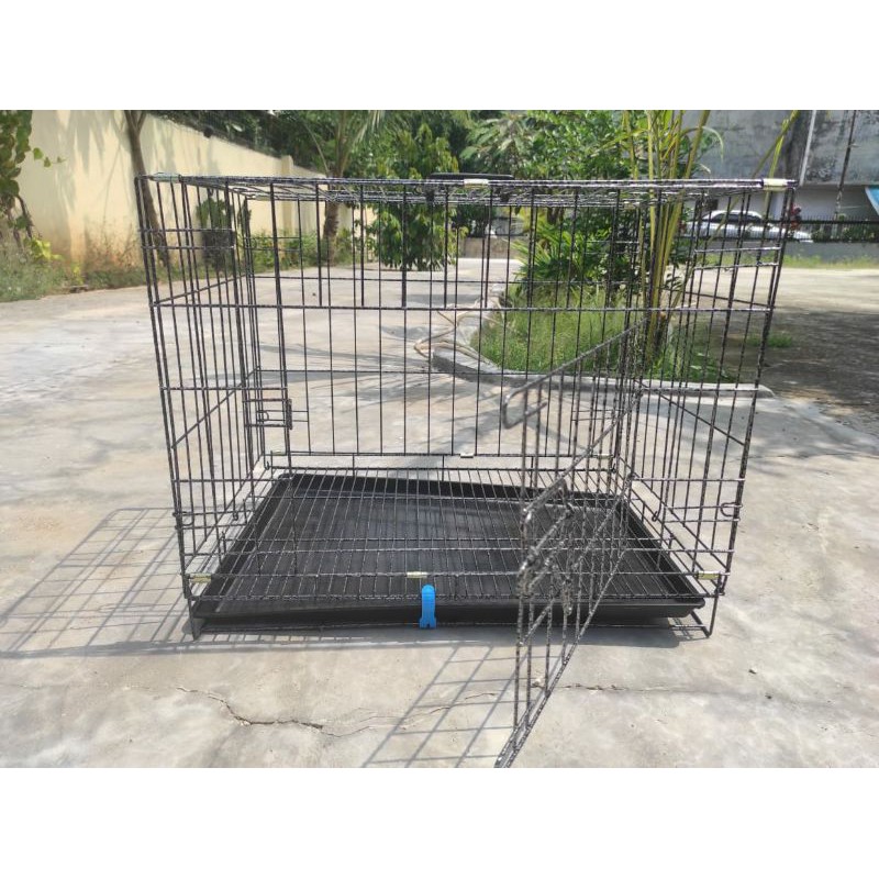 Kandang Kucing lipat Anjing Musang Kelinci Ayam 60 x 41 x 51 murah-2