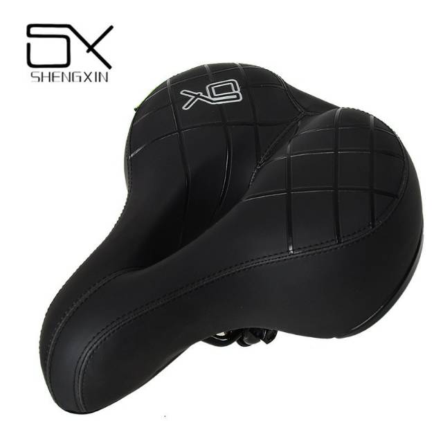 VERDENERGIA Sadel Sepeda Comfortable Shock Absorption with Tail Warning Reflective Tape - SX118-1