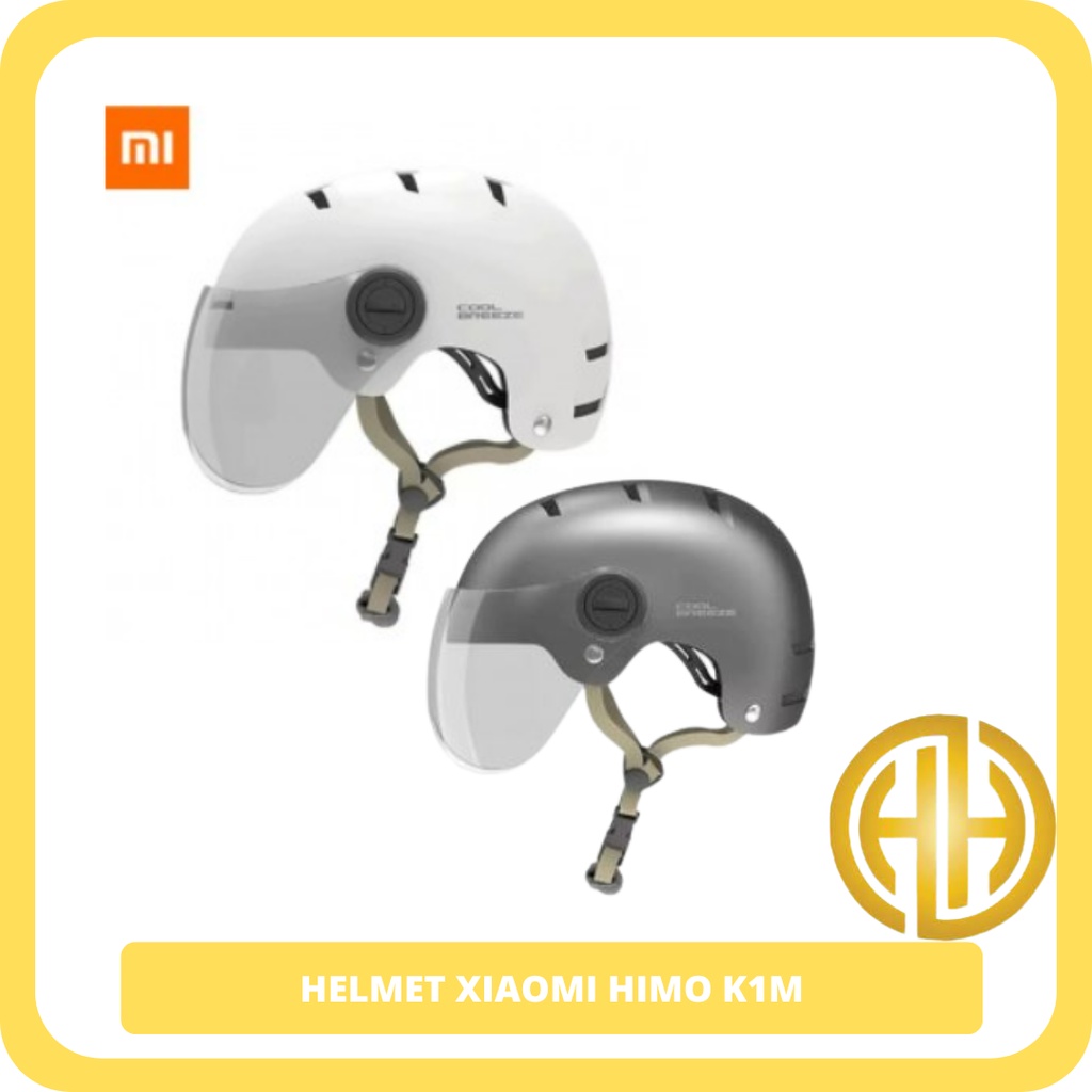 HELM XIAOMI HIMO K1M  Helm Sepeda Xiaomi Himo K1 Riding Helmet Plus Visor Lens